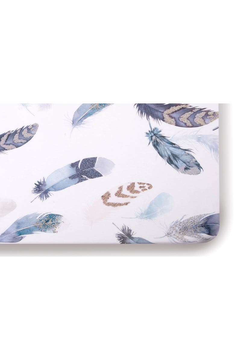 Oilo Feather Cuddle Blanket, Crib Skirt & Crib Sheet Set, Alternate, color,