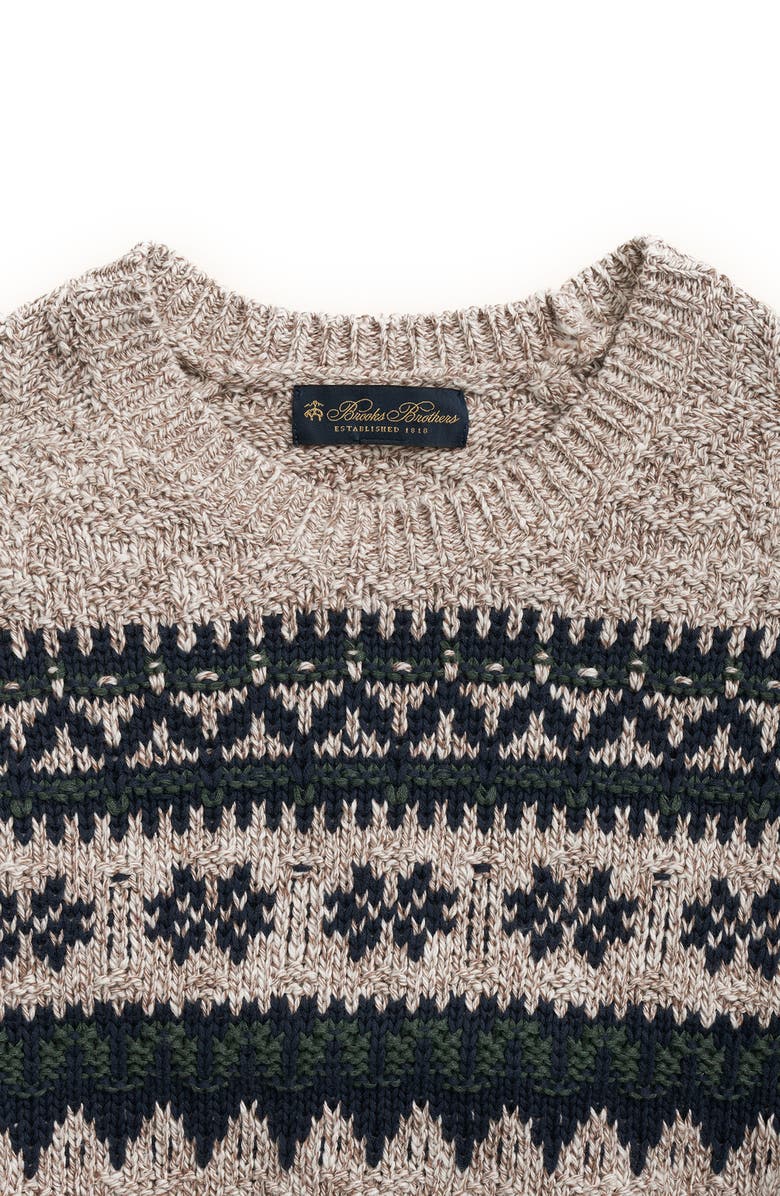 Brooks Brothers Fair Isle Sweater, Alternate, color, Cttragfi