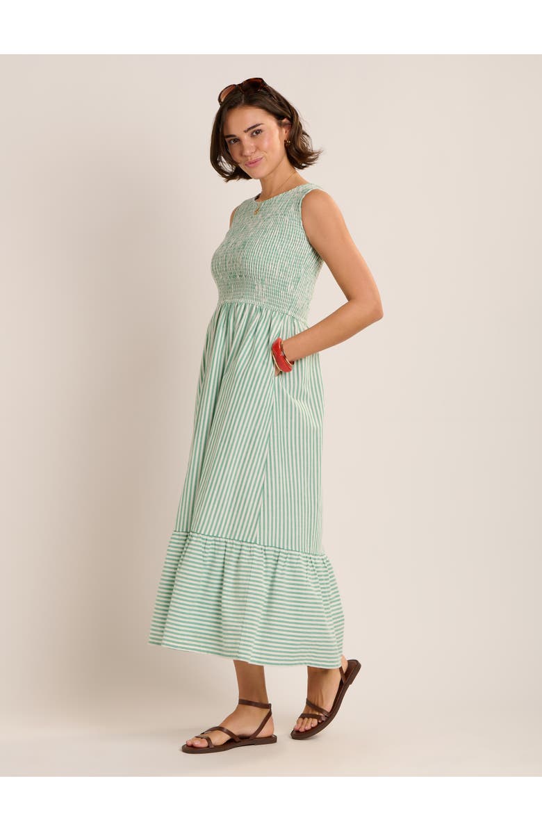 Brakeburn Trinn Bodice Maxi Dress, Alternate, color, Green