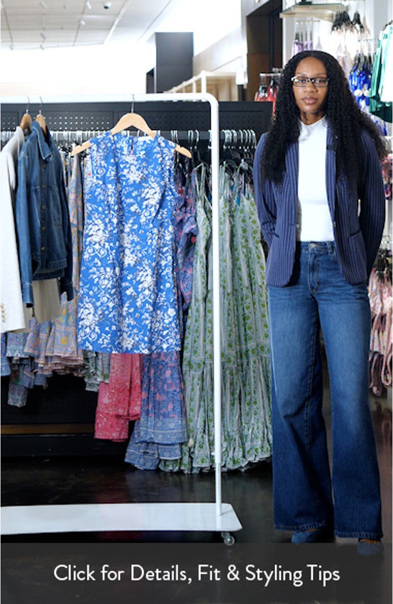 Adele Floral Cotton Minidress, sales video thumbnail