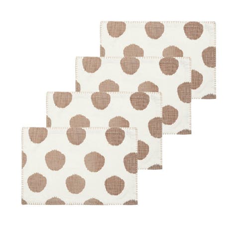 Dot 100% Cotton Placemat Collection 14" x 20"