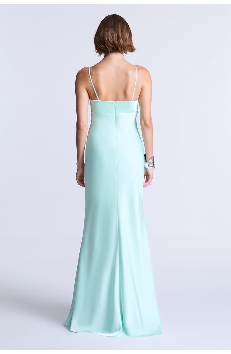 BCBG Maxazria Faith Gown, Alternate, color, Fair Aqua