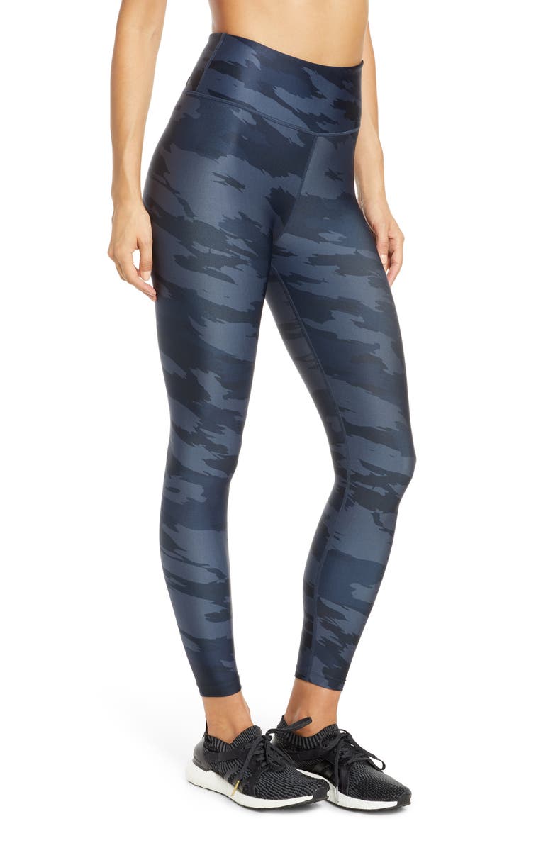 Soul by SoulCycle High Waist Camo Tights, Alternate, color, 