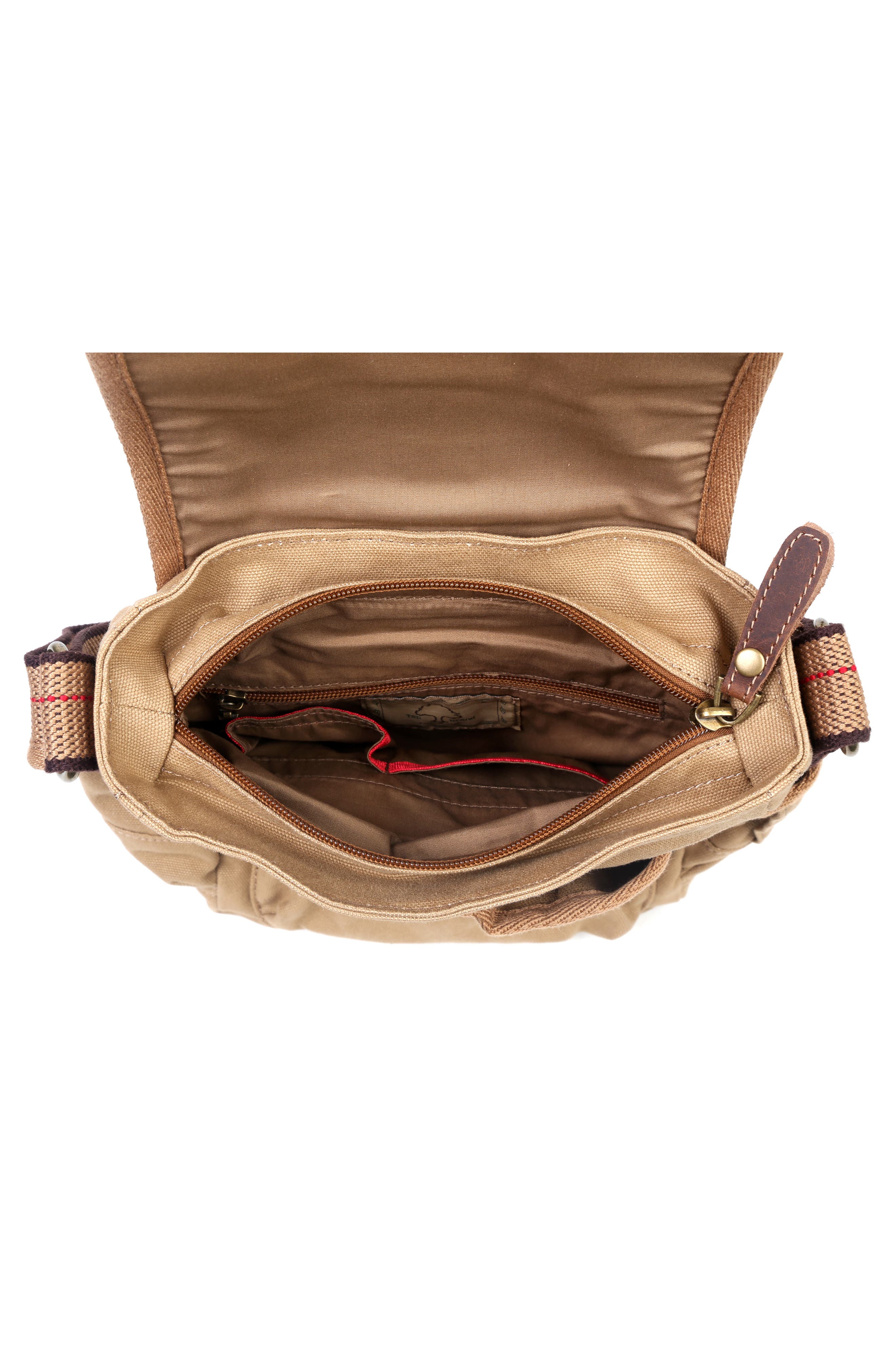 THE SAME DIRECTION Turtle Ridge Canvas Crossbody Bag (Women ...