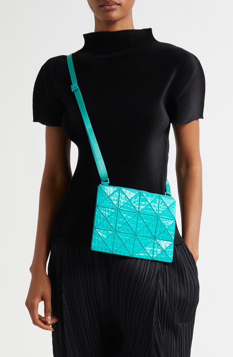 Bao Bao Issey Miyake Kaiju Crossbody Bag, Alternate, color, Emerald Green