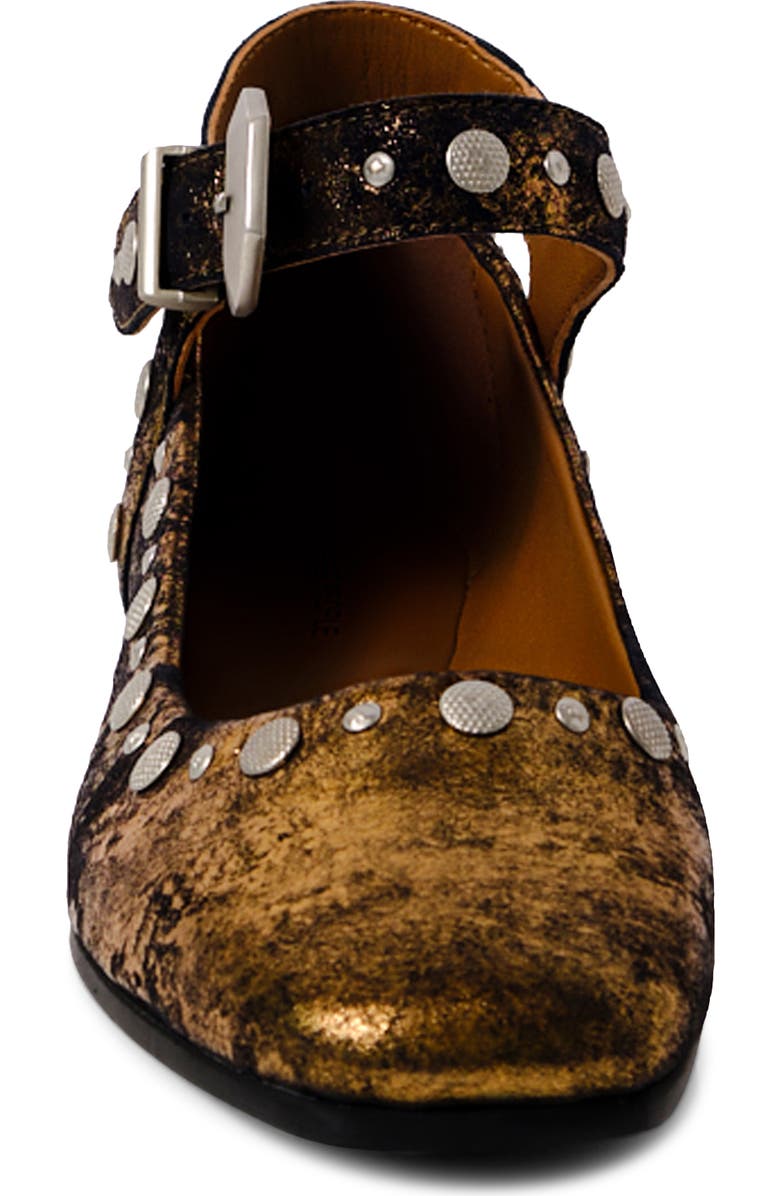 Free People Mystic Mary Jane Flats, Alternate, color, Bronze Age Metallic