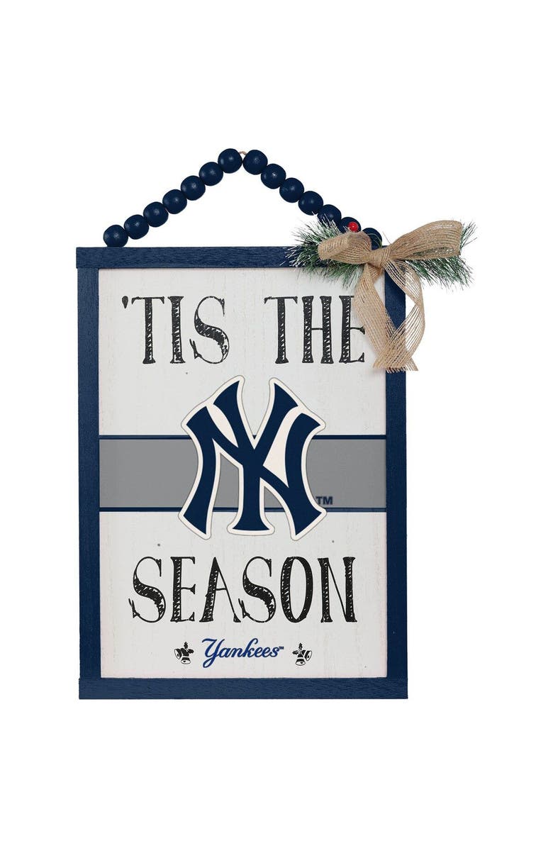 FOCO New York Yankees 'Tis the Season Sign, Main, color, 