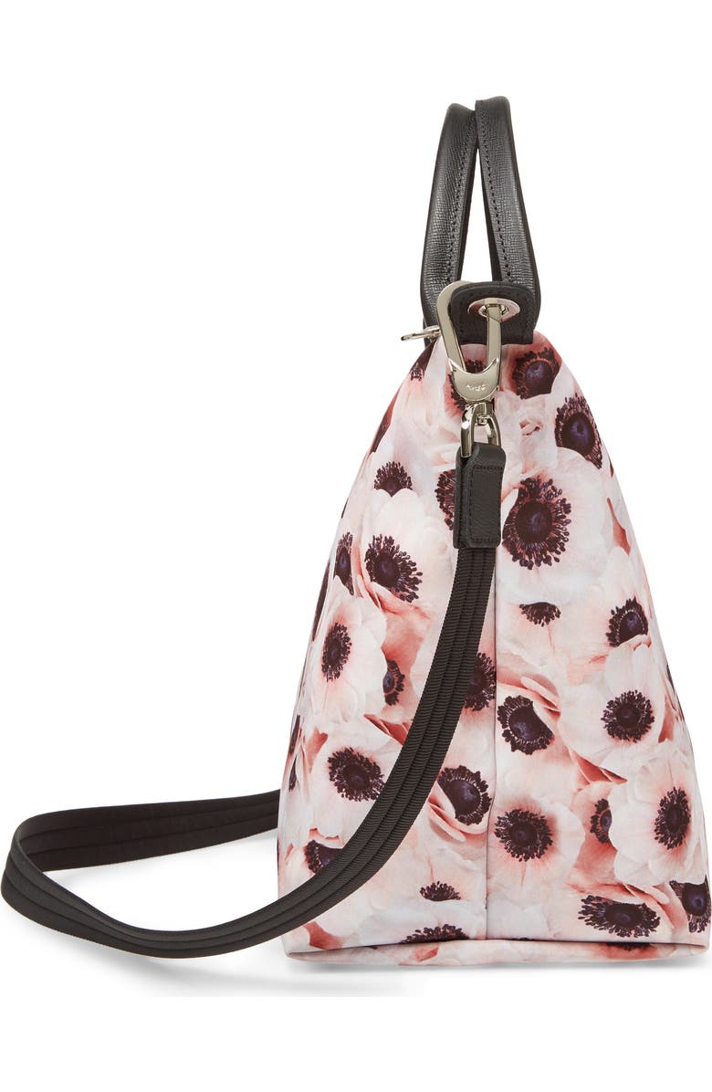 Longchamp Medium Le Pliage Anemone Print Tote, Alternate, color,
