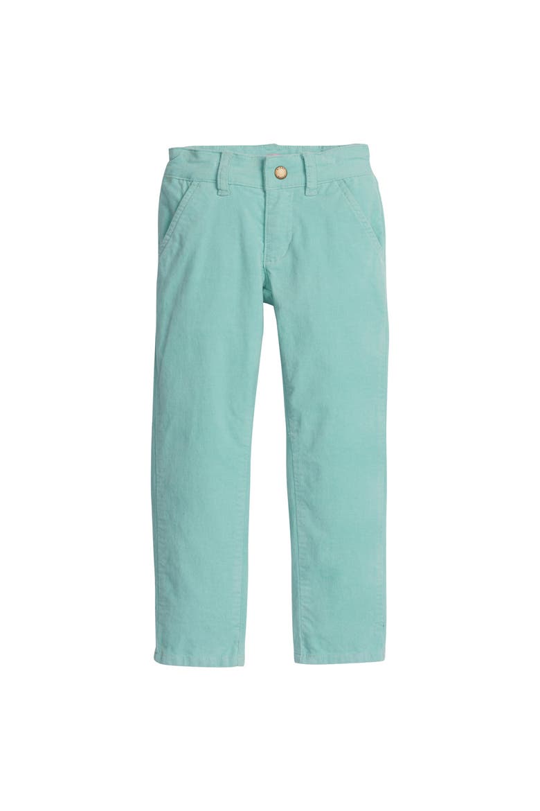 Kids' Velvet Twiggy Pants, Main, color, Aqua Velvet