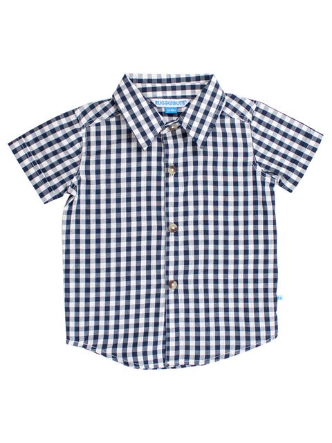 Toddler Short Sleeve Button Down Shirt