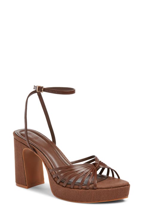 Emily Ankle Strap Platform Sandal (Women)