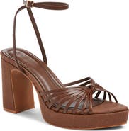 Open Edit Emily Ankle Strap Platform Sandal