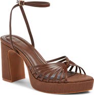 Open Edit Emily Ankle Strap Platform Sandal