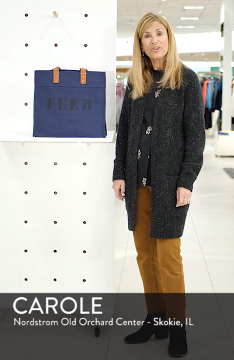 Market Canvas Tote, sales video thumbnail