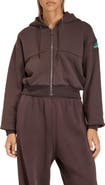adidas Full Zip Cropped Hoodie