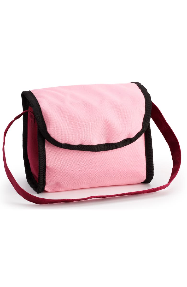 Bayer Design Trendy Pram Stroller For Toy Baby Dolls, Alternate, color, Red