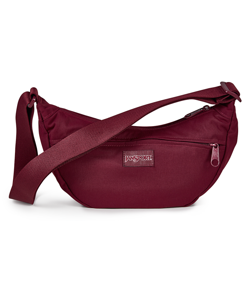 Jansport Unphased Crossbody Small, Main, color, Cherry Lacquer