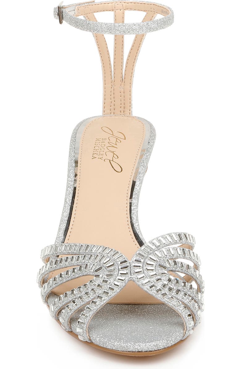 Jewel Badgley Mischka Ocean Kitten Heel Sandal, Alternate, color,