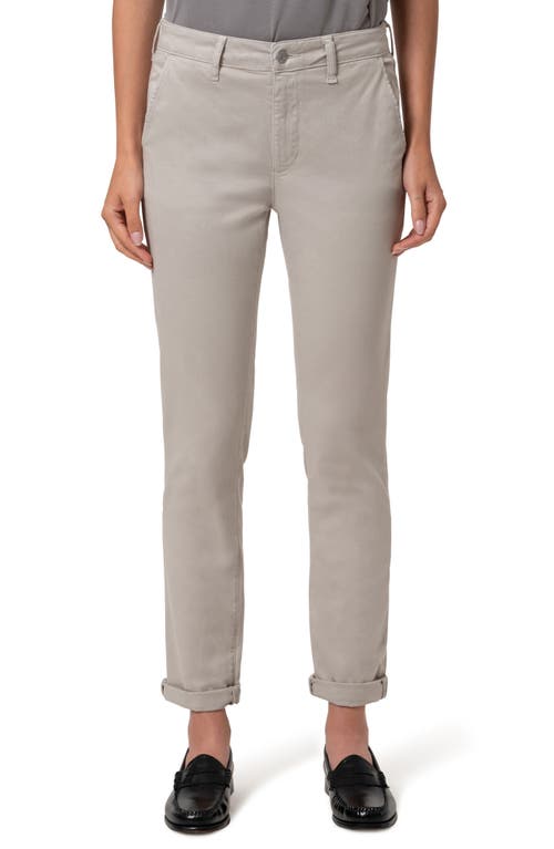 Mavi Jeans Kathleen Slim Straight Leg Stretch Chinos In Mercury Casual Twill