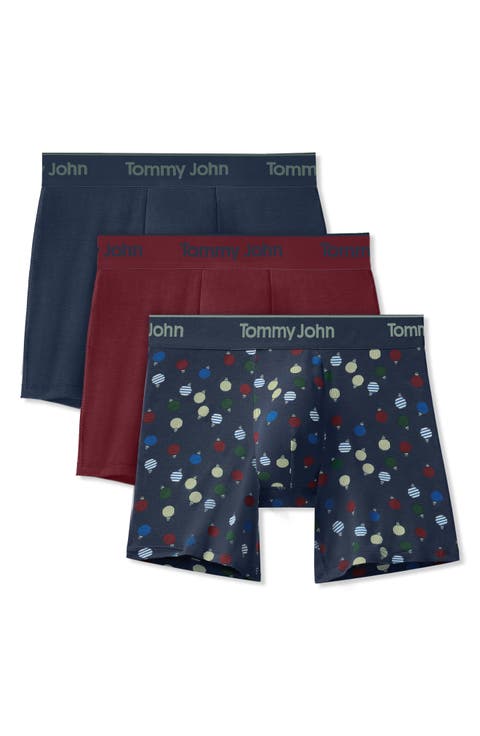 3-Pack Second Skin 6-Inch Stretch Modal Boxer Briefs