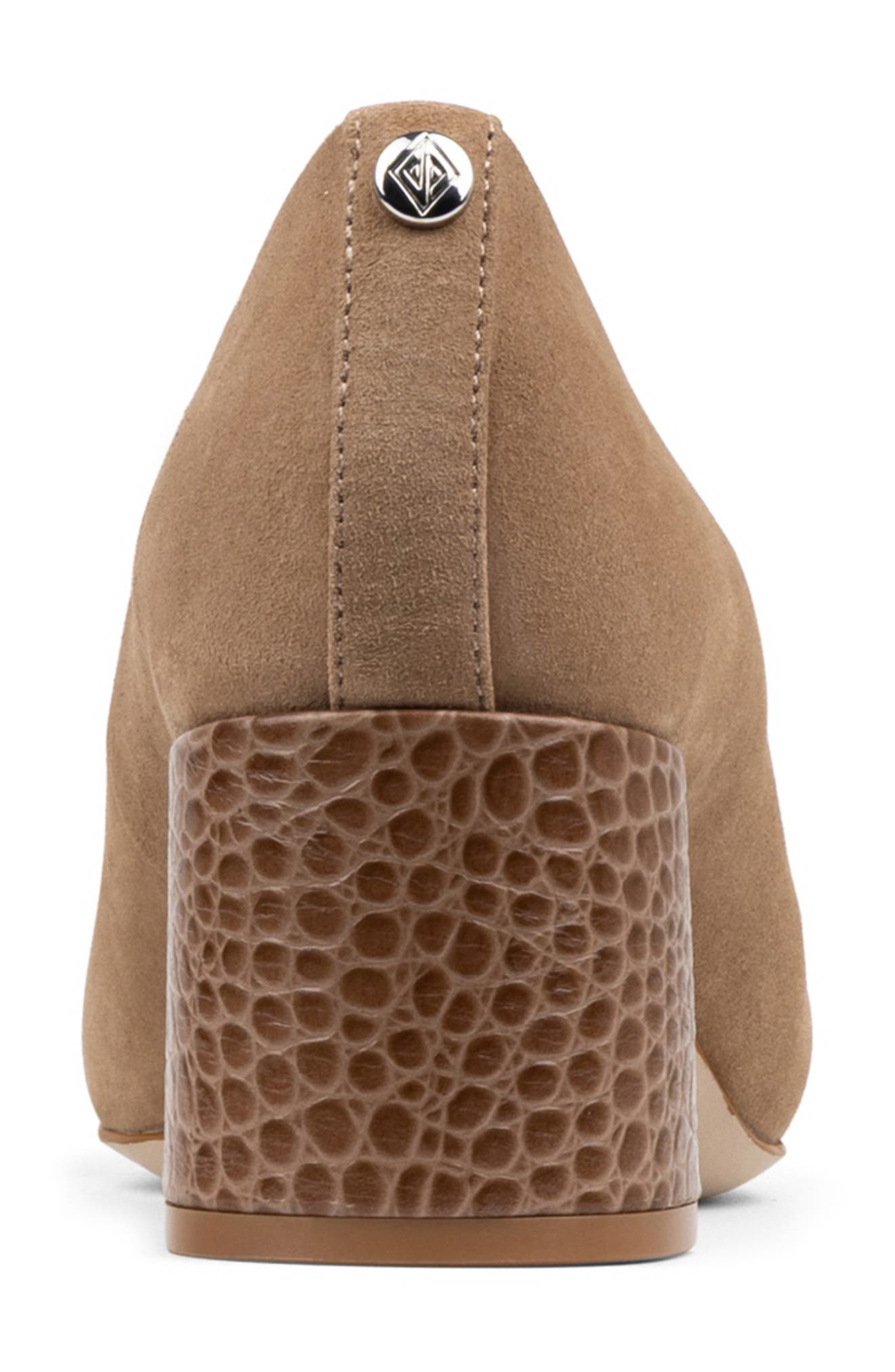 Goodwyn Block Heel Pump, Alternate, color, TOBACCO