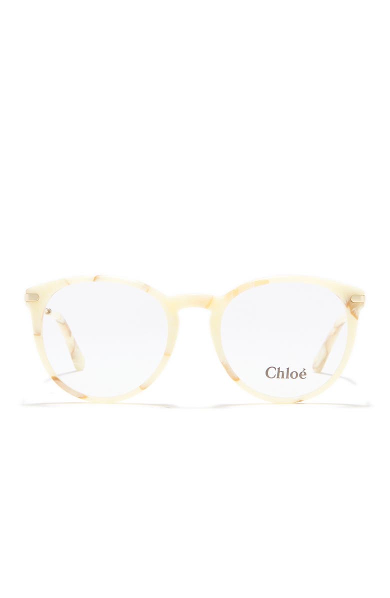 Chloé 53mm Cat Eye Full Rim Optical Frames, Alternate, color, 
