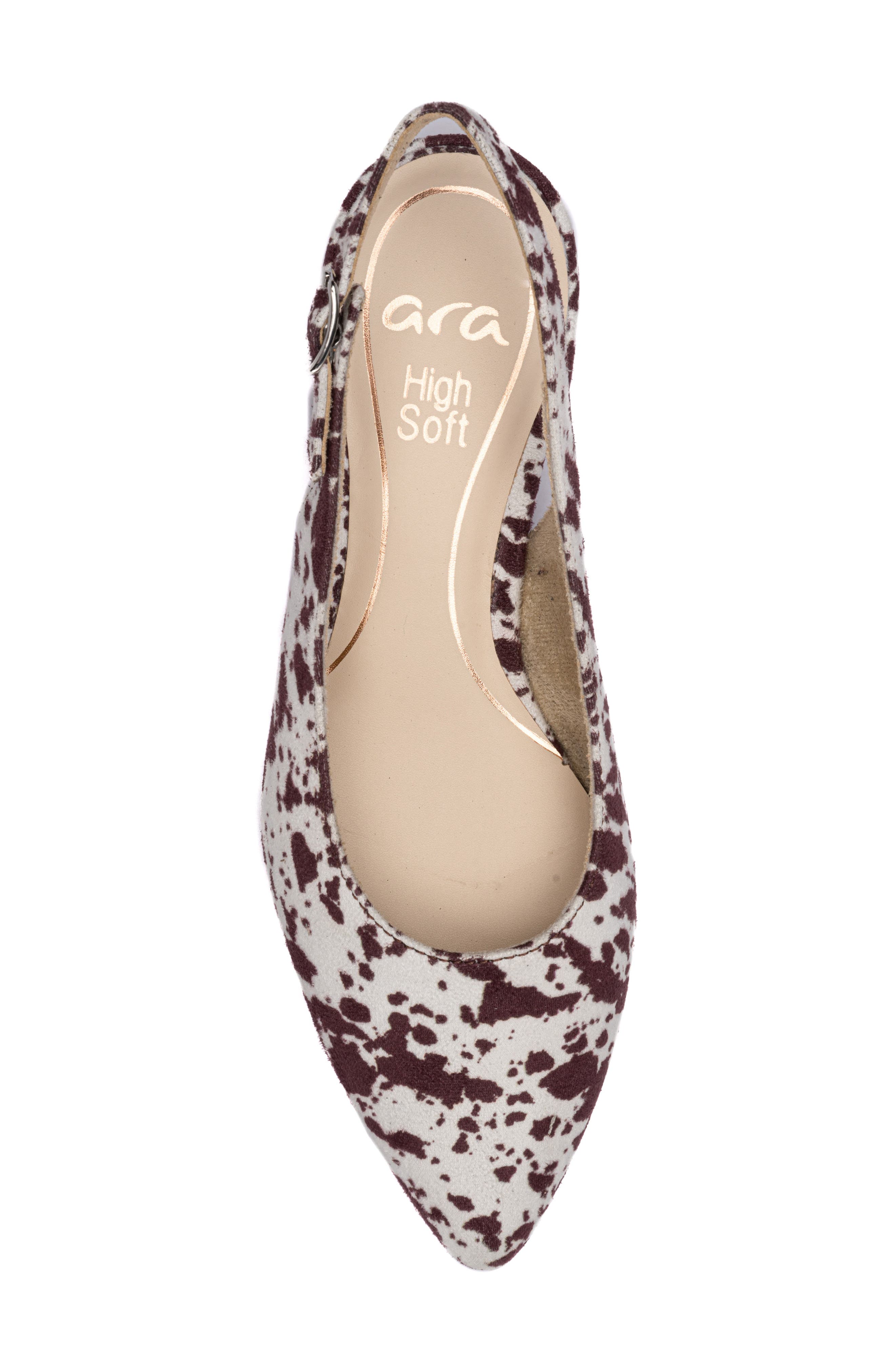 ara Pixie Slingback Pump, Alternate, color, Mocca