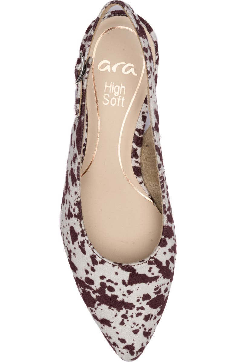ara Pixie Slingback Pump, Alternate, color, Mocca