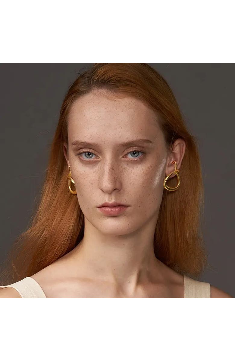 Outofoffice Gold Ear Cuff Hamptons, Alternate, color, Gold