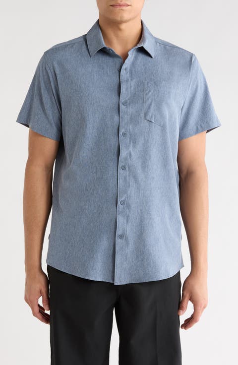 Tech Chambray Woven Shirt