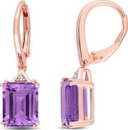 Julianna B. Gemstones Octagon Drop Earrings