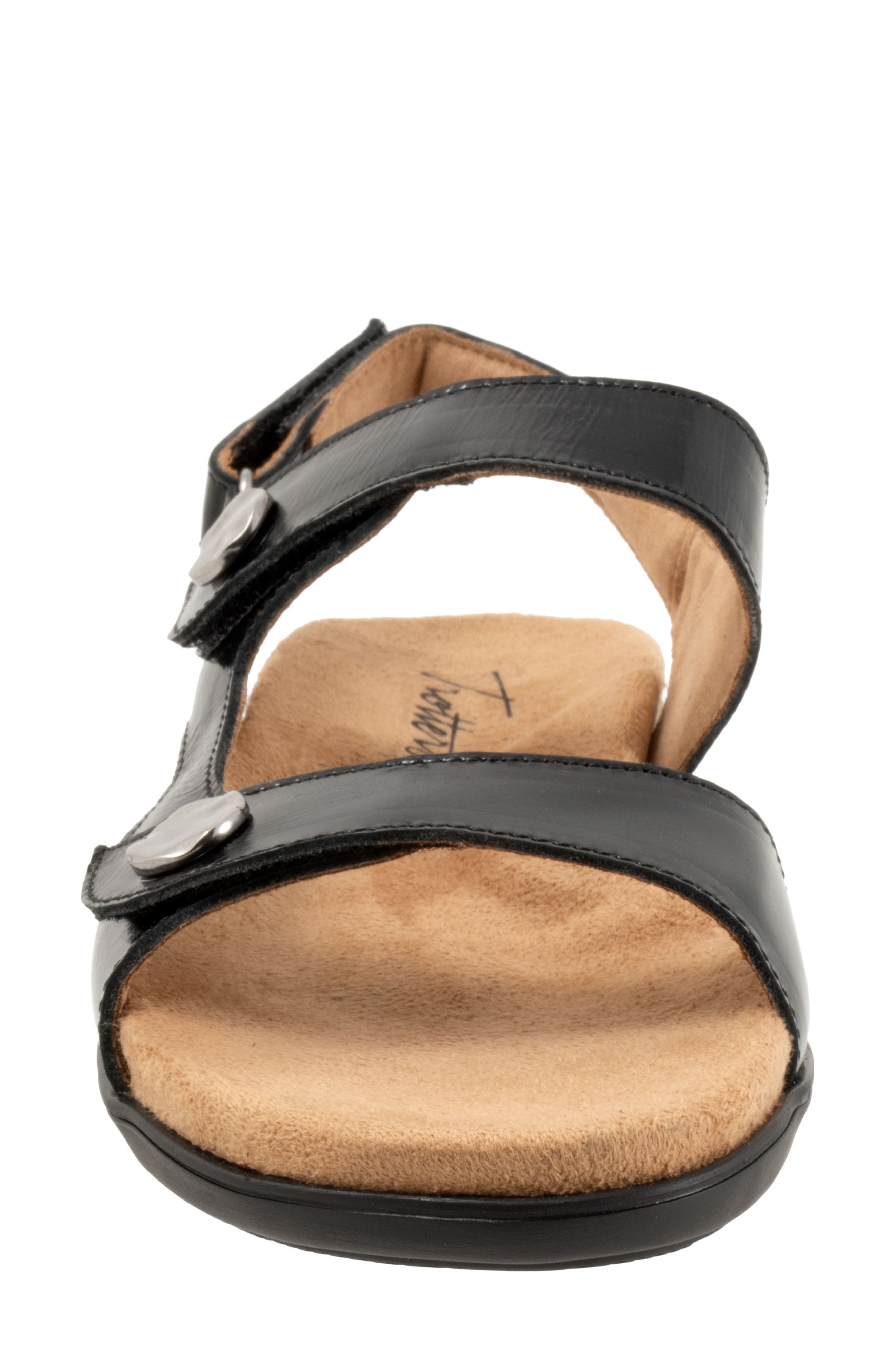 Trotters Romi Sandal, Alternate, color, Black 2