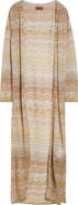 Missoni Metallic Zigzag Jacquard Duster