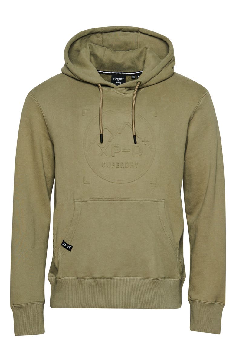Superdry XP-D Embossed Loose Fit Hoodie, Main, color,