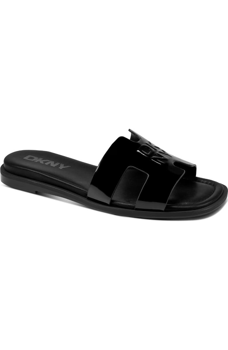 DKNY Columba Slide Sandal, Main, color, Black