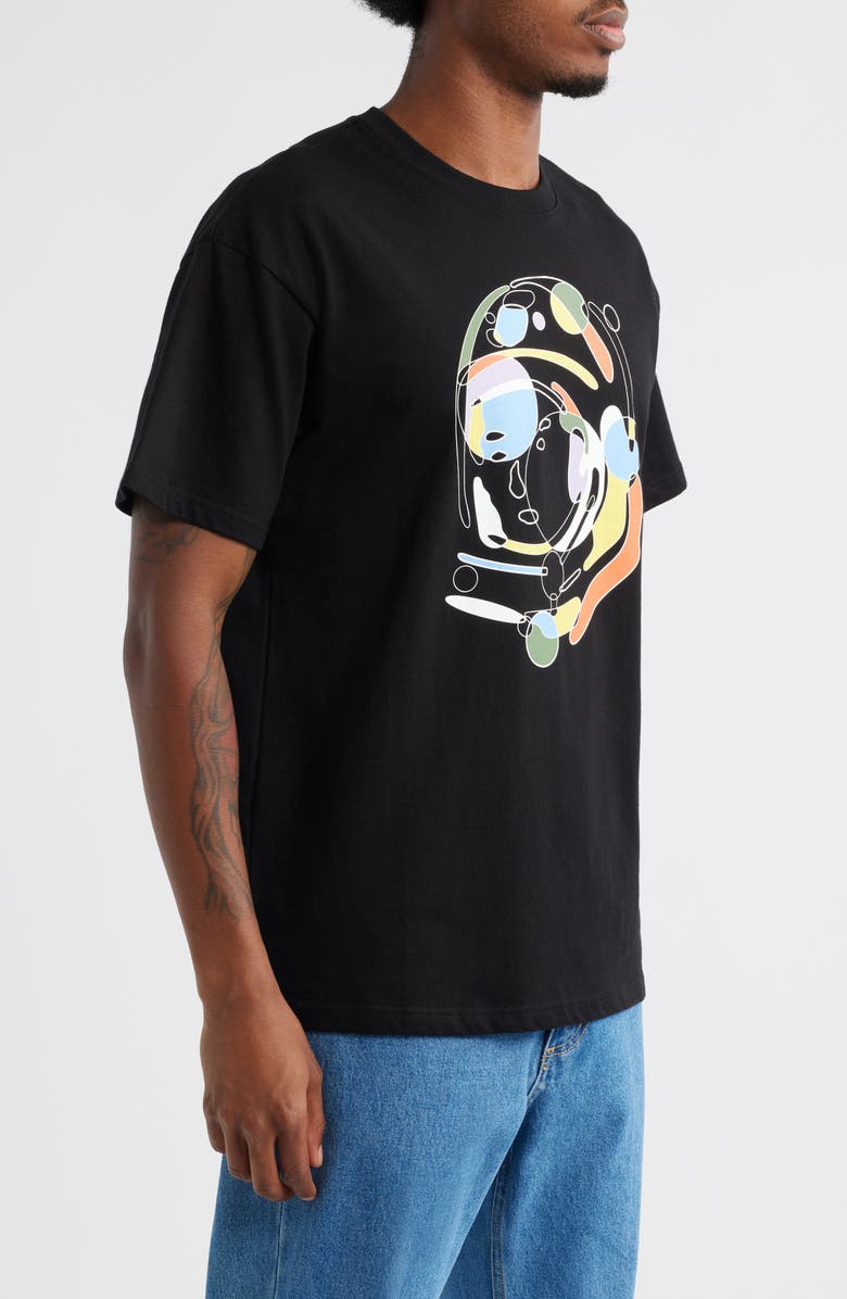 Billionaire Boys Club BB Subatomic Graphic T-Shirt, Alternate, color, Black