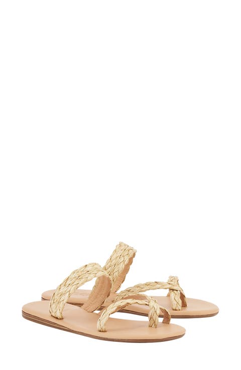 Daphnae Raffia Sandal