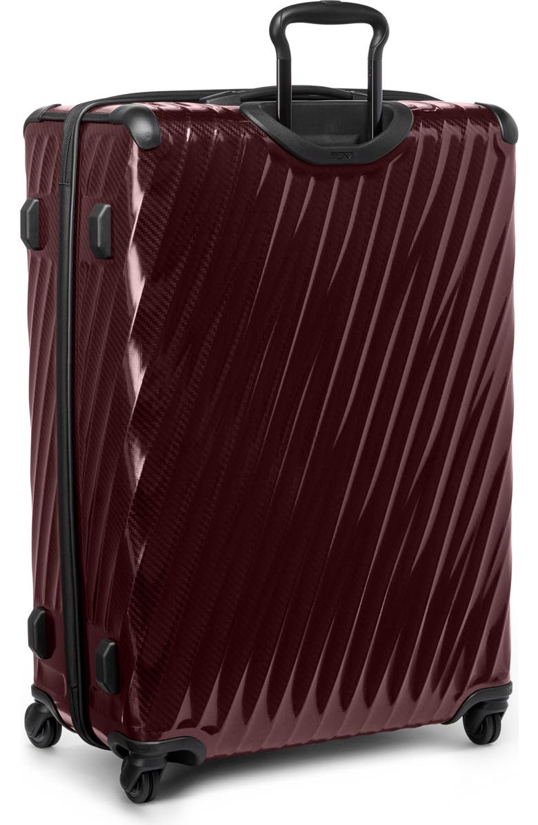 TUMI 30-Inch 19 Degree Extended Trip Expandable 4-Wheel Packing Case, Alternate, color, Wine