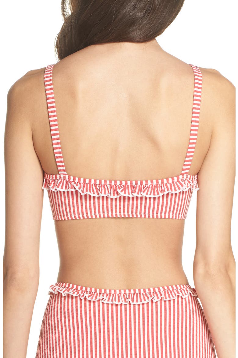 The Leslie Bikini Top, Alternate, color, RED