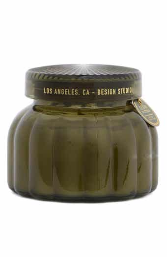 Scalloped Garden Jar Candle