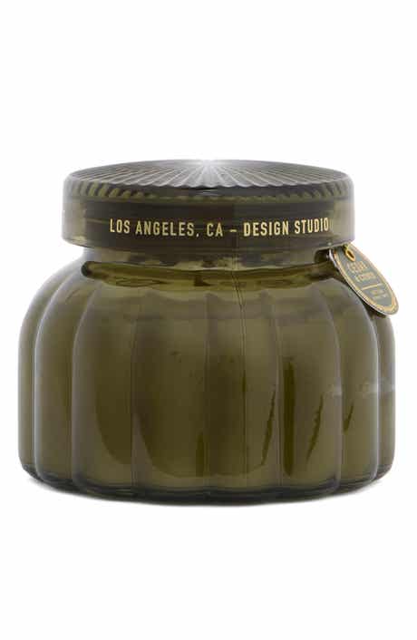 Scalloped Garden Jar Candle