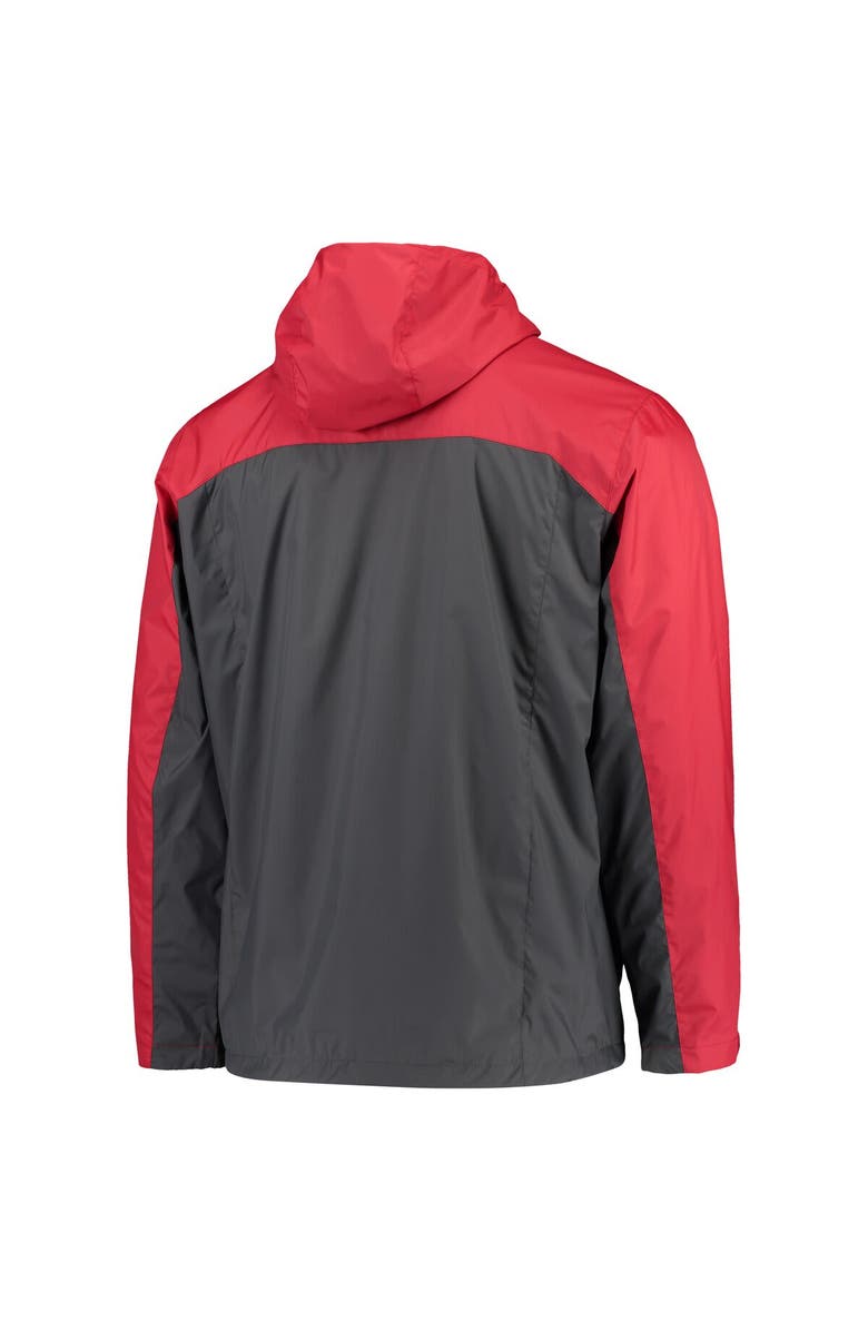 Columbia Men's Columbia Crimson/Gray Alabama Crimson Tide Glennaker Storm Full-Zip Jacket, Alternate, color, 
