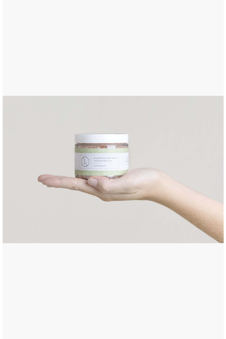 CBD Eucalyptus Natural Bath Salts, Calming & Relaxing, Alternate, color, None
