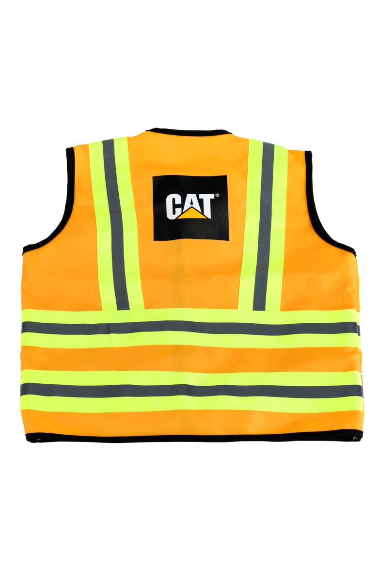 Construction Worker Vest Yellow & Black 5Pc Set, Ags 3+, Alternate, color, Yellow
