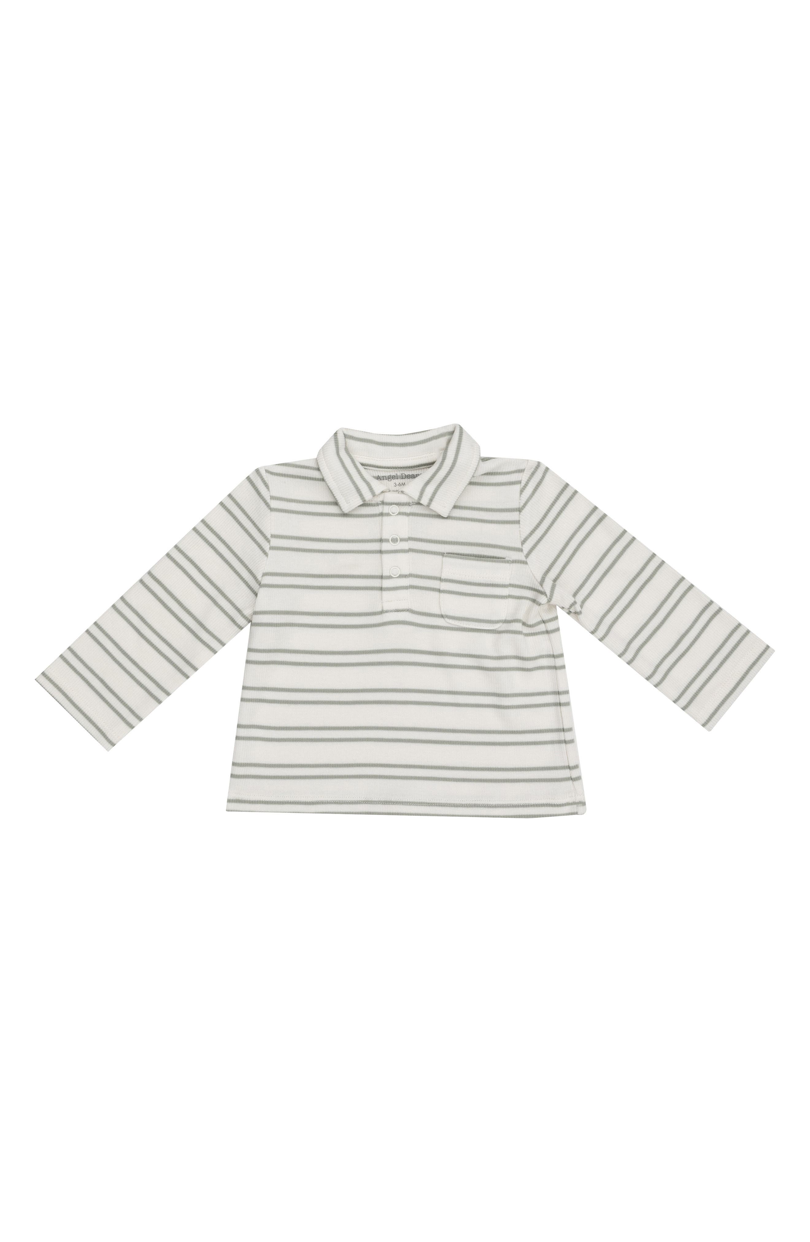 Angel Dear Ribbed Stripe Polo