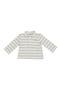 Ribbed Stripe Polo