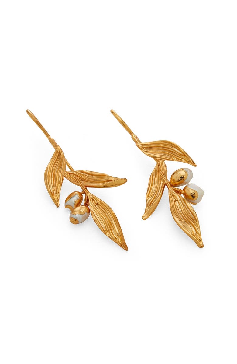 Dhwani Bhansal HAYA EARRINGS, Alternate, color, Gold Plated