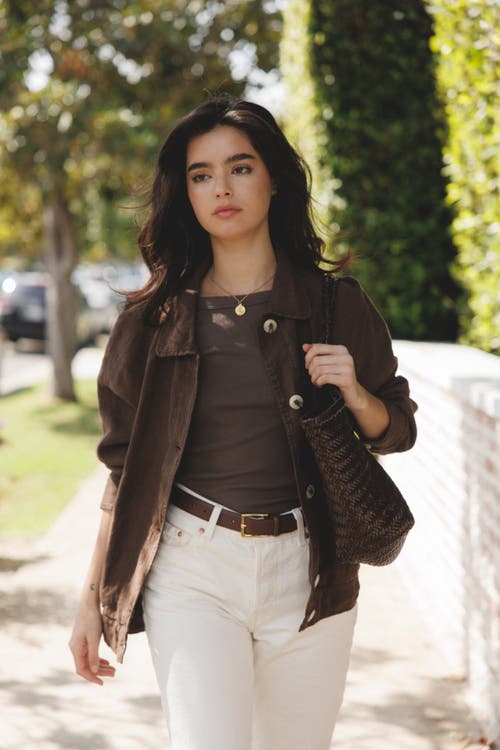 Vir Vita Béatrice Jacket In Brown