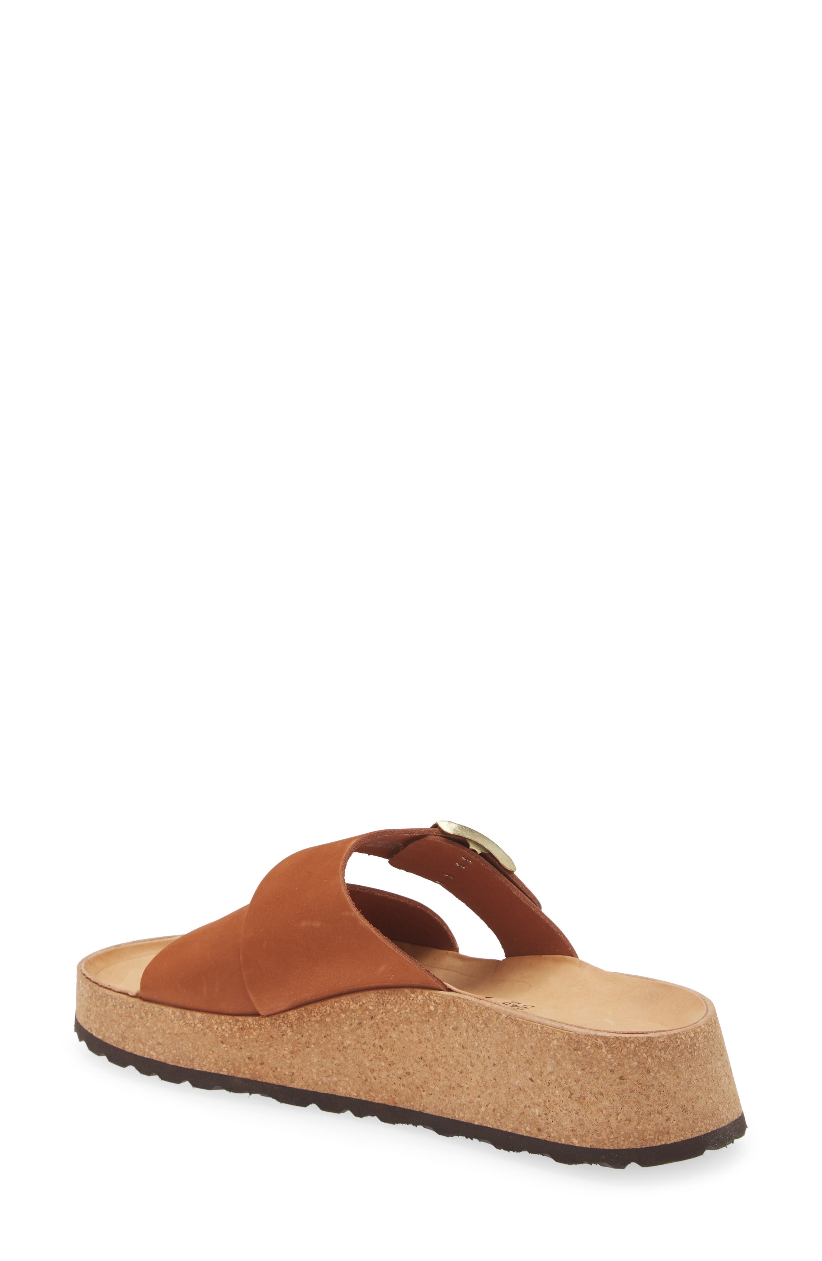 Papillio by Birkenstock Almina Platform Sandal, Alternate, color, PECAN