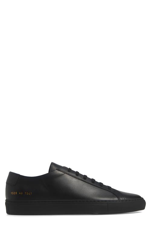 Common Projects Original Achilles In Black/black